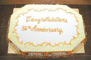 كيكة من عامر العتيبي في عيد الانباء 36﻿