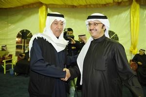 محمد الشمري في مقر شايع الشايع