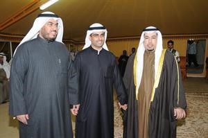 مرزوق البنيان واحد الحضور مع رياض العدساني
