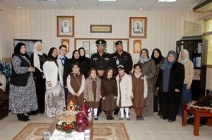 العقيد الملا يكرم زهرات شاركوا في احتفالات يوم الشرطة﻿