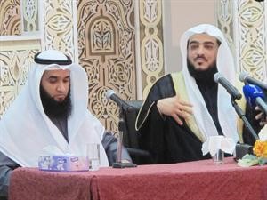 دغازي الشمري اثناء المحاضرة