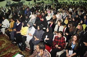 الحضور اثناء افتتاح مقر الخرافي
