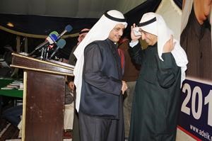 لؤي جاسم الخرافي مباركا لعادل الخرافي