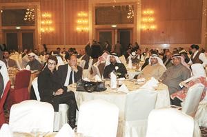 حضور كبير خلالالاحتفال	كرم ذياب﻿
