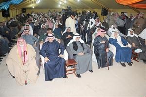 الحضور في افتتاح مقر عبدالصمد ولاري