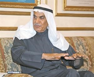 رئيس مجلس الامة الاسبق ومرشح الدائرة الثالثة احمد السعدون	 هاني الشمري﻿