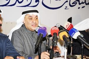 محمد الصقر متحدثا﻿