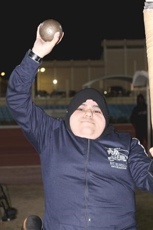 حنان غلام تستعد بقوة للبطولة﻿
