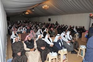 الحضور في مقر د محمد الكندري
