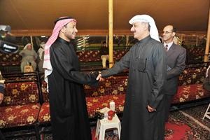الدويسان يستقبل احد ناخبي الاولى