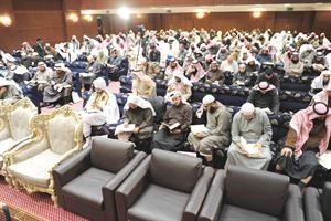 حضور محلي ودولي كبير في المجلس سعود سالم
