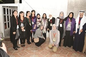 بدر بورسلي مع اللجنة الاعلامية للمرشحة رحاب بورسلي﻿