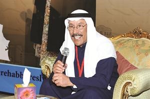 بدر بورسلي مخاطبا الحضور﻿