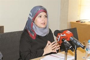م جنان بوشهري تشرح بنود الميثاق
