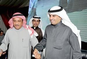 خالد الطاحوس ومسلم البراك يدا بيد