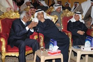 داحمد الخطيب في مقدمة الحضور