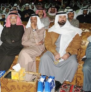 جانب من الحضور في مقر السلطان والعميري