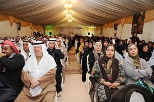 ناخبون وناخبات من الدائرة الثانية حضروا افتتاح مقر الجسار الانتخابي﻿