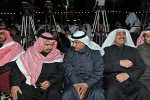 عبدالله المحيلبي وراشد الجويسري في مقر الحريص