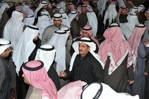 الحضور في افتتاح مقر مبارك الحريص