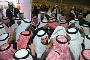 مبارك الحريص يتلقى التهاني