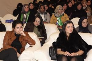 م اشواق المضف حاضرة في محاضرة المحيلبي﻿