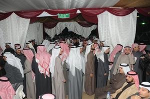 جانب من الحضور في مقر الهدية﻿