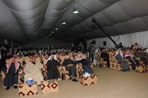 جانب من الحضور في مقر العبيد﻿