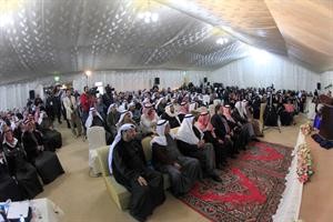 جانب من الحضور في المقر الانتخابي لنزار جمعة