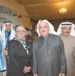 نبيل الفضل يبارك لمعصومة افتتاح مقرها﻿
