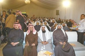 مبارك الدويلة في حفل الافتتاح