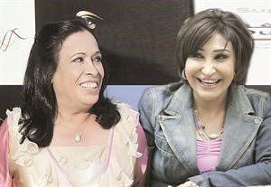 احلام حسن والفنانة القديرة حياة الفهد﻿