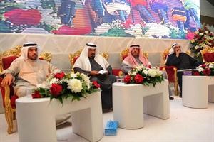 النواب السابقون عبدالرحمن العنجري ومرزوق الحبيني وعلي الدقباسي ومسلم البراك في افتتاح مقر الاخير