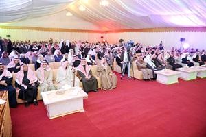 جانب من الحضور خلال ندوة بدر الجيعان
