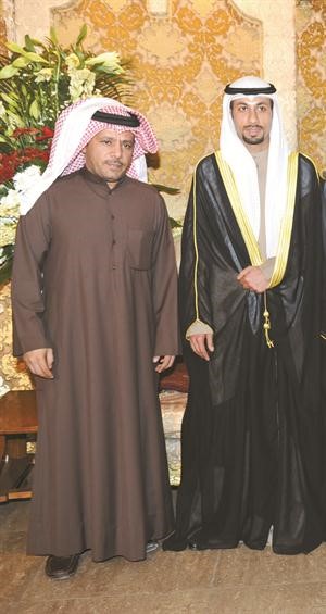 عبدالله السعيدي والمعرس نواف العنزي﻿