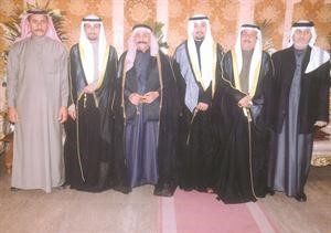عم المعرسين علي العنزي يبارك﻿