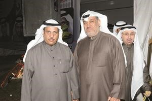 الدوسري مع بعض الحضور﻿