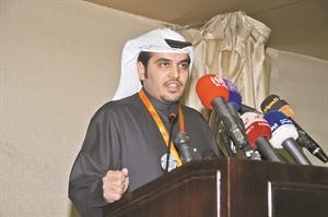 عريف الندوة راكان الفضالة