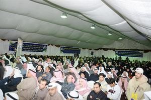حضور كثيف في مقر صالح عاشور