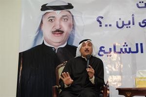 هشام الشايع متحدثا لناخبات الدائرة الثالثة فريال حماد