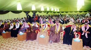 جانب من الحضور في مقر خالد الهزاع الشمري﻿