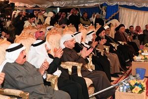 جانب من الحضور في مقر المطوع