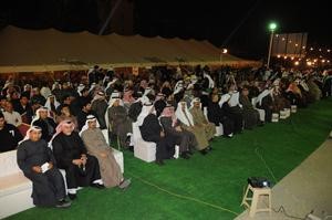 جانب من الحضور في مقر فيصل الدويسان﻿