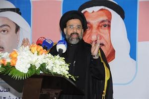 سيد حسين القلاف خلال الندوة	فريال حماد﻿