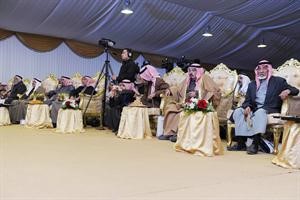 جانب من الحضور في مقر عبدالله فهاد﻿