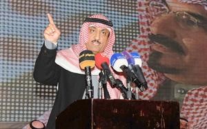 مسلم البراك مخاطبا الحضور