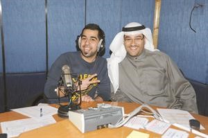 احمد الموسوي وعلي حيدر في الاستديو فريال حماد