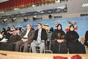 قيادات تربوية وتعليمية في مقدمة الحضور	 متين غوزال﻿