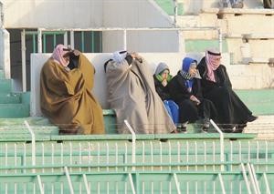 جماهير العربي ساندت فريقها رغم برودة الجو 	هاني الشمري﻿