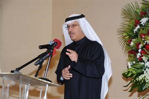 مبارك الحريص متحدثا